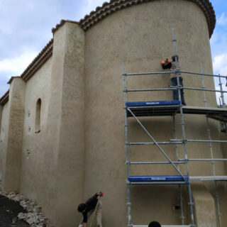 Rénovation patrimoine Église d'Orthoux